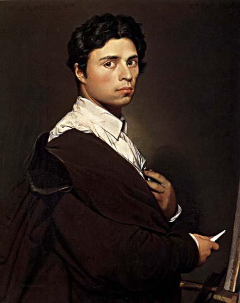 Jean-Auguste-Dominique Ingres Self-Portrait